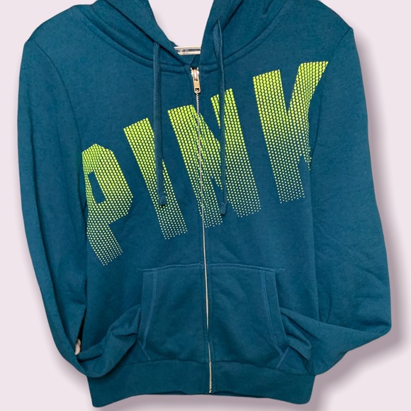 PINK   Zip Up Hoodie - Picture 1 of 2